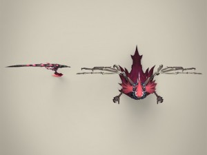 game ready fantasy death skeleton Modelo 3D