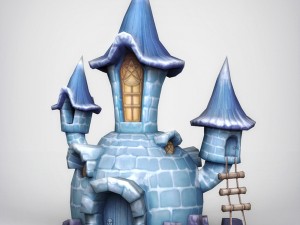 fantasy igloo Modello 3D