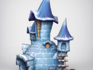 fantasy igloo 3D Модель