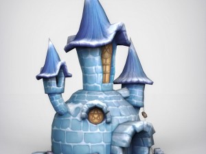 fantasy igloo 3D Модель