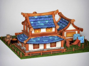 fantasy house Modelo 3D