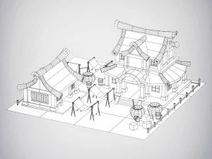fantasy house 3D Model