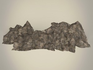 game ready mountain rocks collection Model 3D