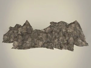game ready mountain rocks collection 3D Model