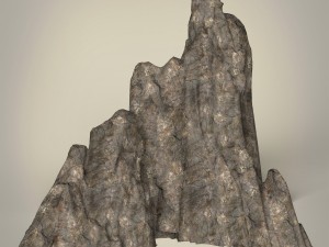 game ready mountain rocks collection Model 3D