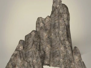 game ready mountain rocks collection 3D Model