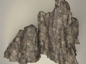 game ready mountain rocks collection 3D Model