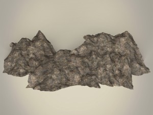 game ready mountain rocks collection Model 3D