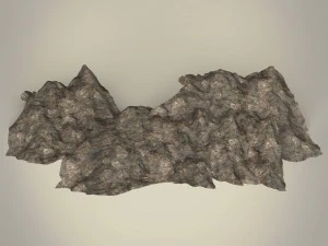 game ready mountain rocks collection 3D Model