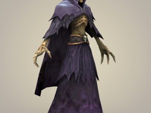game ready fantasy skeleton death lord Modelo 3D
