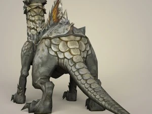 游戏准备好幻想怪物龙 3D 模型
