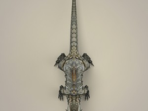 game ready fantasy monster dragon 3D Model