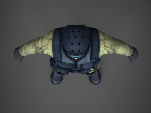 game ready military commando 3D Model
