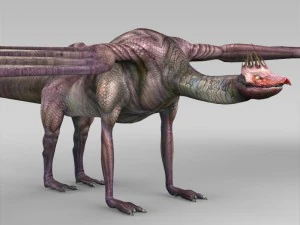 game ready prehistoric dragon 3D Model