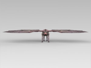game ready prehistoric dragon 3D Модель