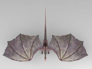 game ready prehistoric dragon 3D Model