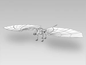 game ready prehistoric dragon 3D Model