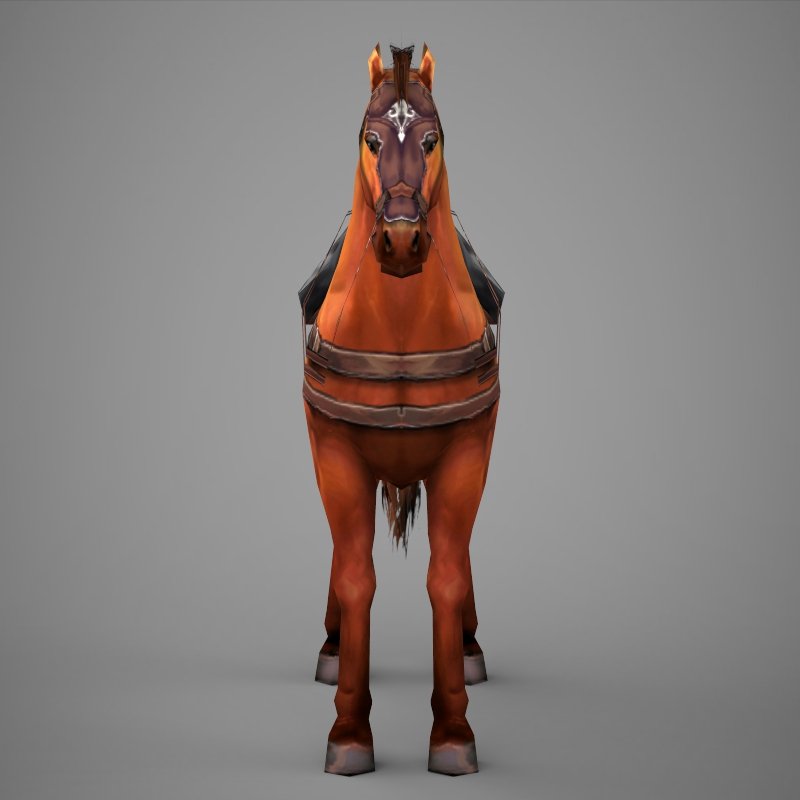 Cavalo marrom Lowpoly animado para jogos VR AR Modelo 3D - TurboSquid  2057665