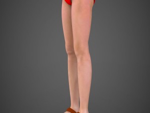 Realistic woman babita 3D Модель