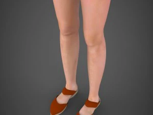 Babita donna realistica Modello 3D
