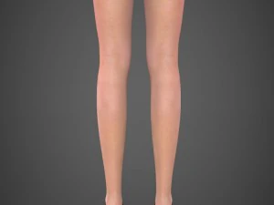 Babita donna realistica Modello 3D