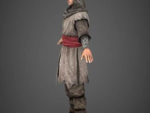 game ready arab man sohrab 3D Model