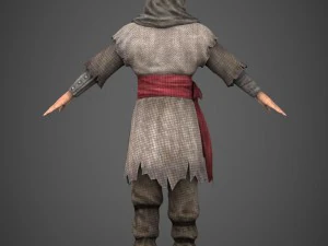 game ready arab man sohrab 3D Model