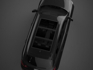 realistic car audi q7 Modèle 3D