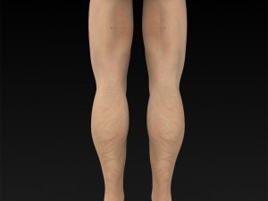 game ready muscular human 3D Model