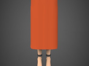 Realistic female tina Model 3D