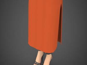Realistic female tina Model 3D