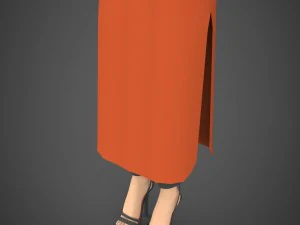 Realistic female tina 3D Model