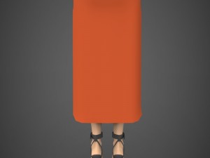 Realistic female tina Model 3D