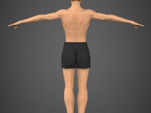 male character john 3D Model