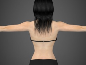Beautifuly woman ritu 3D Model
