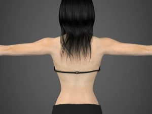 Beautifuly woman ritu 3D Model