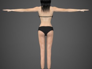 Beautifuly woman ritu 3D Model