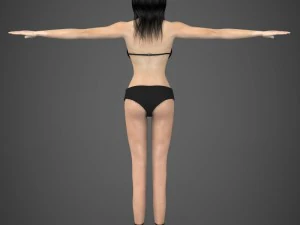 Beautifuly woman ritu 3D Model
