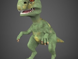 game ready baby dinosaur 3D Модель