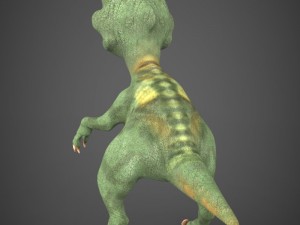 game ready baby dinosaur Model 3D
