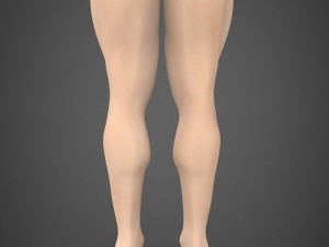 game ready muscular male Model 3D