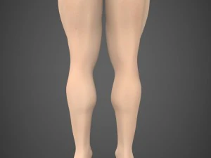game ready muscular male 3D Model