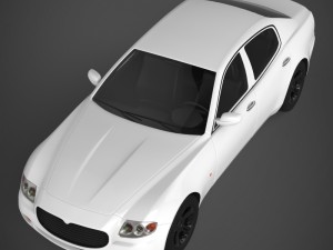 realistic car maserati 3200gt 3D Model