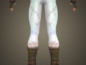 game ready young chinese fighter 3D 模型
