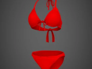 Young beautiful woman tanisha 3D Model
