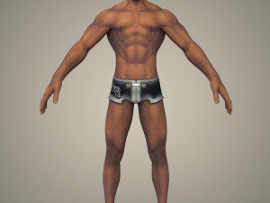 game ready fantasy giant man Modelo 3D