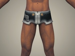 game ready fantasy giant man Model 3D