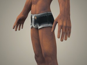 game ready fantasy giant man Model 3D