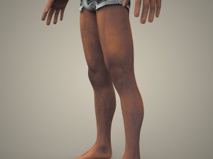 game ready fantasy giant man Model 3D