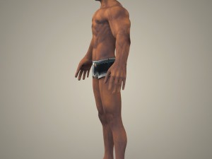 game ready fantasy giant man Model 3D